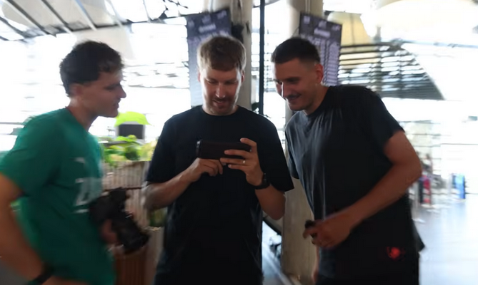 P. Samoška ir E. Ulanovas – futbolo komentatoriai?! (VIDEO)