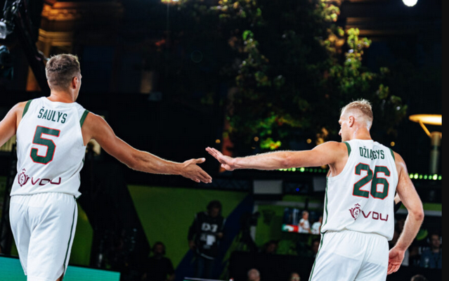 Lietuvos 3x3 rinktinė po pratęsimo baigė kovą Europos čempionate  