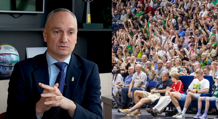 „Lietuvos krepšinis“ padėka M. Balčiūnui papiktino sirgalius: „Skamba kaip pasityčiojimas“