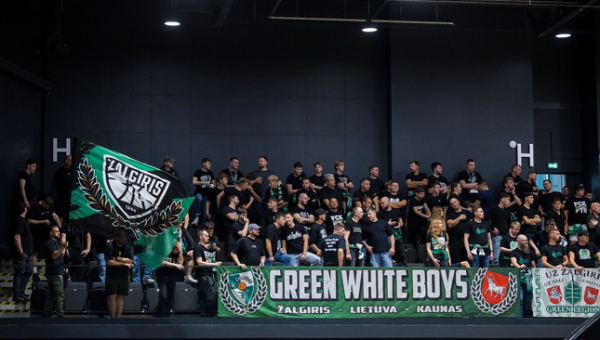 „Green White Boys“ kirto klaipėdiečiams: „Atėjo pažiūrėti į Valančiūną“