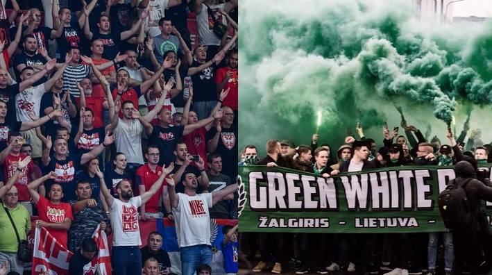 „Žalgirio“ fanams Belgrade teko atlaikyti serbų provokacijas