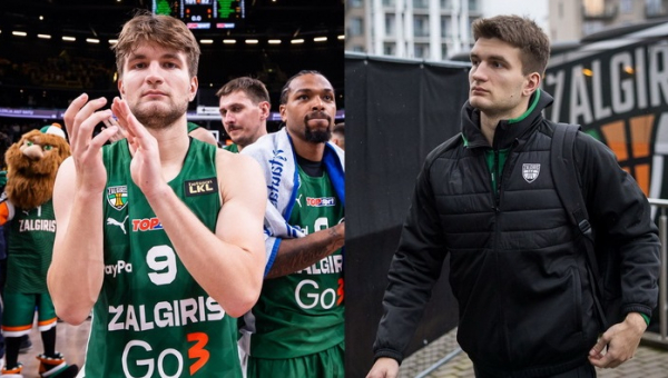 Sukluskite: „Žalgiris“ atsakė, ar D. Giedraitis gali palikti komandą