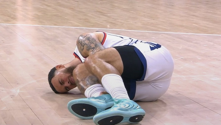 M. Jamesas patyrė šiurpią traumą, o „Crvena zvezda“ įveikė „Anadolu Efes“