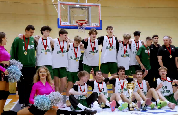 „Žalgiris-3“ krepšininkai tapo „Perkūno“ taurės čempionais (VIDEO)