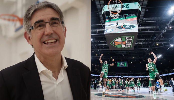 J. Bertomeu įspėjo, kad susijungus NBA ir Eurolygai, „Žalgiris“ gali prarasti vietą turnyre