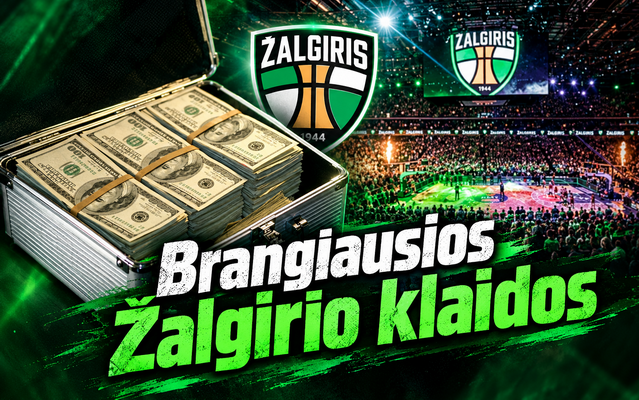 Klaidos, kainavusios milijonus: brangiausios „Žalgirio“ klaidos (VIDEO)
