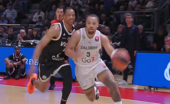 Pamatykite: gražiausi „Žalgirio“ epizodai pergalingose rungtynėse Bolonijoje (VIDEO)